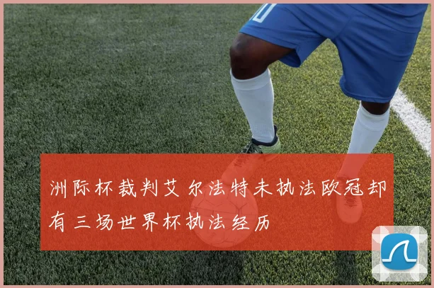 洲际杯裁判艾尔法特未执法欧冠却有三场世界杯执法经历